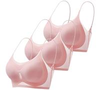 Women's Sports Bra Ultra Thin Silk Comfortable & Sexy - Summer Anti Sagging Seamless Plus Size Ice Comfort Bras - Lightweight Breathable Workout Top for Gym, Yoga, Running - UK Sizes S-4XL