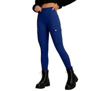 Women's Sports Leggings Cargo Trousers Slim Fit High Waist Jogging Bottoms | Stretch Chic Sexy Casual Solid Color Seamless Motorcycle Pants