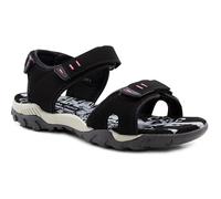 Womens Sports Sandals Hiking Outdoor Easy Fasten Triple Touch Close Adjustable Straps Ladies Trekking Beach Walking Summer Shoes (Black, UK Footwear Size System, Adult, Women, Numeric, Medium, 4)