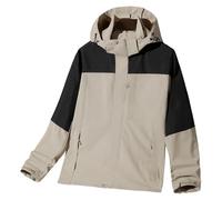 Women's Sporty Waterproof Jacket - Breathable Packable Hooded Coat for Trail Running, Hiking & British Climate