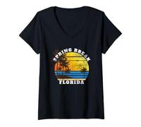 Women's Spring Break Florida Beach Matching Group Party 2026 V-Neck T-Shirt