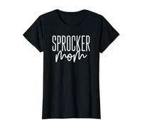 Womens Sprocker Mom English Springer Cocker Spaniel Cute Sprocker T-Shirt