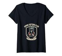 Women's Sprue Cutters Club Scale Model Kit Builder V-Neck T-Shirt