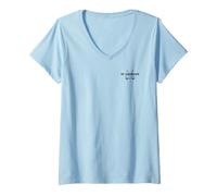 Women's St. Andrews Scotland Crossed Clubs and Golf Ball Black Left V-Neck T-Shirt