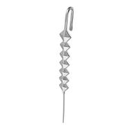 Women's Stainless Steel Earrings, Crawler Earrings for Women,Elegant Women Earrings Crawler Earrings | Animal Earrings Fashion Women Stud Earrings for Party by Inc, Fare riferimento alla descrizione