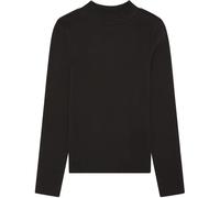 Women's stand-up collar sweater KnowledgeCotton Apparel Marron XS