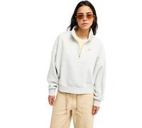 Women's stand-up collar sweatshirt Roxy Everfree Gris 2XL
