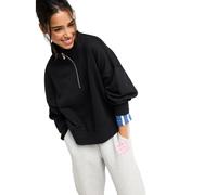 Women's stand-up collar sweatshirt Roxy Everfree Gris 2XL