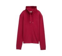 Women's stand-up collar sweatshirt Tom Tailor Scuba Rouge 3XL