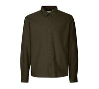 Women's standard fit long sleeve shirt Blend Bekir Vert XL