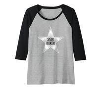 Womens Star Baker Raglan Baseball Tee