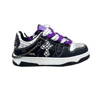 Women's Star Chunky Platform Trainers Y2K Fashion Comfort Walking Shoes Cute Campus Kawaii Style Athletic Sneakers Black7