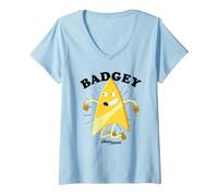 Women's Star Trek Lower Decks Badgey Jump V-Neck T-Shirt