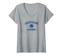 Womens Star Trek Starfleet Academy Alumni V-Neck T-Shirt