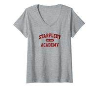 Womens Star Trek Starfleet Academy EST. 2161 V-Neck T-Shirt
