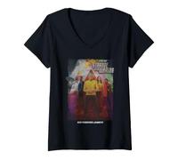 Women's Star Trek Strange New Worlds Planet Poster V-Neck T-Shirt