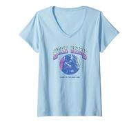 Womens Star Wars Darth Vader Vintage Come To The Dark Side Quote V-Neck T-Shirt