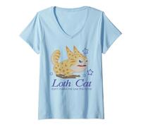 Women's Star Wars Loth Cat V-Neck T-Shirt