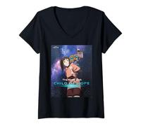 Womens Star Wars Visions Volume 3 The Ninth Jedi: Child of Hope V-Neck T-Shirt