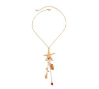Women's starfish shell earrings, light luxury Bohemian style ocean earrings, shell beach jewelry gifts for women (G02)
