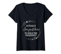 Women's Stars Spiritual Quote Meditation Lightworker Healer Empath V-Neck T-Shirt