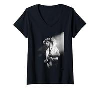 Womens Status Quo Rick Parfitt 1979 By Simon Fowler V-Neck T-Shirt