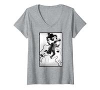 Womens Stephen Tintin Duffy She Makes Me Quiver Duffy Photography V-Neck T-Shirt
