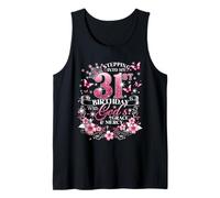 Womens Stepping Into My 31st Birthday with Grace & Faith Tank Top