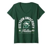 Women's Stetson Hatters | Official NCAA Merch | LCSUH0001 V-Neck T-Shirt