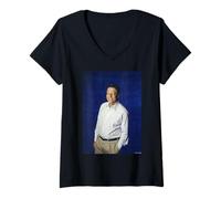 Womens Steve Ballmer & Bill Gates Tech Giants by Michael Grecco V-Neck T-Shirt