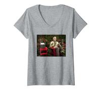 Womens Steve Martin Only Murders in The Building by Michael Grecco V-Neck T-Shirt