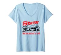 Women's Stew Bliss Bowl of Warmth Beef Stew Meat Lover V-Neck T-Shirt