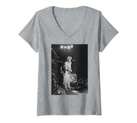 Womens Sting The Police On Stage Zenyatta Mondatta Tour 1980 V-Neck T-Shirt