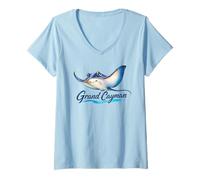 Women's Stingray Grand Cayman V-Neck T-Shirt