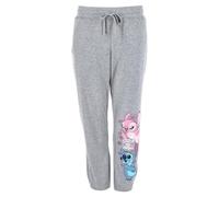 Women's Stitch and Angel Kiss Jogger Sweapants, Medium, Gray