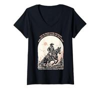 Women's Stonewall Jackson Civil War Quote Confederate History V-Neck T-Shirt