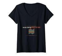 Women's Storm Chasing - The Wall Cloud was Worth - Wall Cloud V-Neck T-Shirt