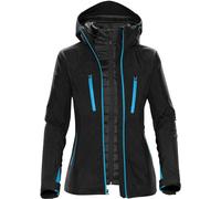 Women's Stormtech Matrix System Jacket {ST-XB-4W} - Black/Electric Blue - Small