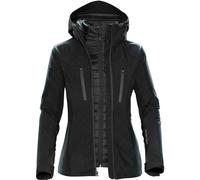 Women's Stormtech Matrix System Jacket {ST-XB-4W} - Black/Graphite Grey - Medium