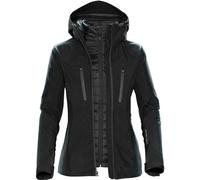 Women's Stormtech Matrix System Jacket {ST-XB-4W} - Black/Graphite Grey - X-Large