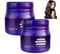 Women's straight hair cream, anti-frizz keratin straight hair cream, natural silky, long-lasting smoothness, say goodbye to frizz