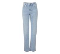 Women's straight jeans Pulz Jeans Liva UHW Bleu 28x32