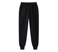 Women's Straight Leg Joggers Womens Sweatpants Jogging Pants Ladies Jogging Bottoms Athletic Active Running Gym Workout Tracksuit Bottoms Drawstring Elastic Waist Lounge Trousers Uk Size(Black,L)