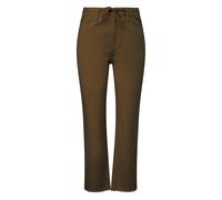 Women's Straight Leg Mid Rise Regular Fit Jeans s.Oliver Karolin Marron 48