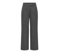 Women's straight-leg Trousers Only Deluxe Gris Sx32