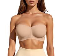 Women's Strapless Bra Push Up for Bigger Bust Multiway Underwire Smooth Bandeau Bra Women Ultimate Strapless Bra Women Sports Bra Compression Bra Cotton Bras for Women