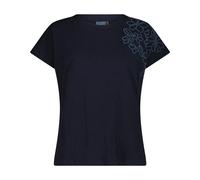 Women's Stretch Cotton Jersey T-Shirt CMP Bleu XS