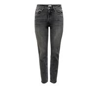 Only Mom jeans ONLEMILY STRETCH HW ST AK DNM CRO614 in Grey US 27 / 32