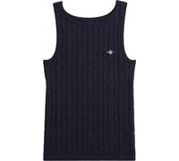 Women's Stretch Knit Vest Gant Bleu S
