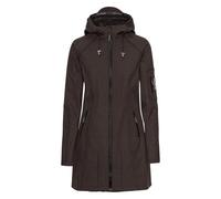 Women's Stretch Softshell and Fleece Waterproof Jacket Ilse Jacobsen Hornbæk Noir 46